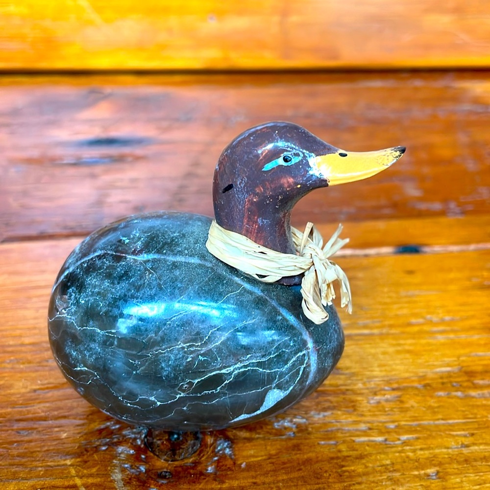 🦆 Stone Age Creations Onyx Mallard Duck